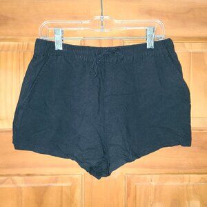 SO Black High Rise Soft Shorts
